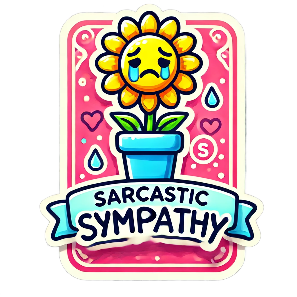 Sarcastic Sympathy